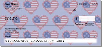Patriotic Heart Checks