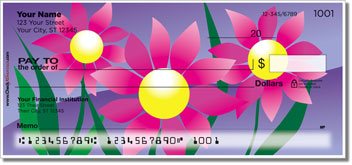 Spring Flower 2 Personalized Checks
