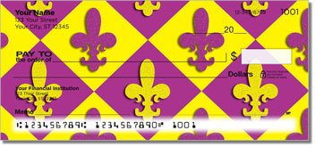 Fleur-de-lis 2 Personalized Checks