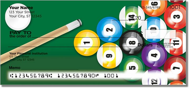 Pool Shark Personal Checks