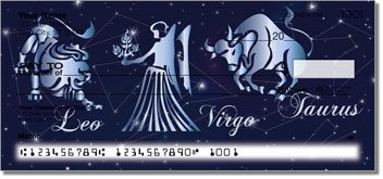 Zodiac Symbol Personalized Checks