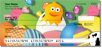 Easter Egg Personalized Checks