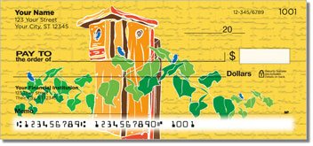 Bluebird House Personalized Checks