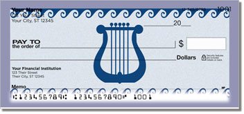Greek to Me Personalized Checks