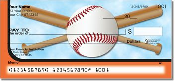 Orange and Black Baseball Fan Checks