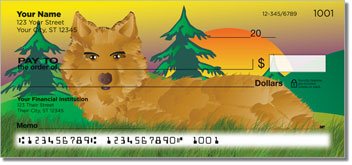 Lone Wolf Personalized Checks