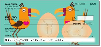 Love Bird Personalized Checks