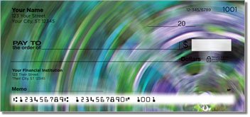 Wheels in Motion Personalized Checks