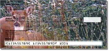 Watercolor Deer Personalized Checks