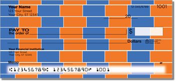 Optical Illusion Personalized Checks