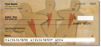 Country Christmas Personalized Checks