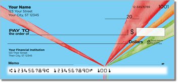 Retro Ray Personalized Checks