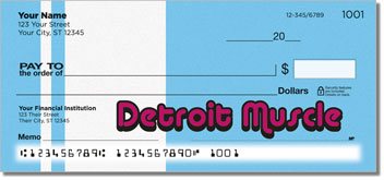 Detroit Muscle Personalized Checks