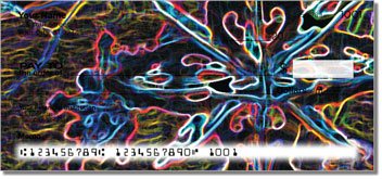 Snowflaked Personalized Checks