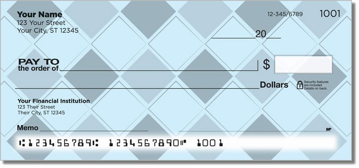 Almost Argyle Personal Checks
