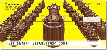 Funky Monkey Personalized Checks
