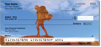 Rock Climber Personalized Checks