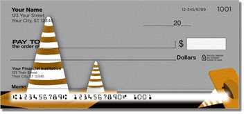 Road Construction Personalized Checks