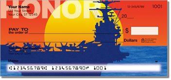 Navy 2 Personalized Checks