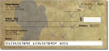 Animal Track Personalized Checks