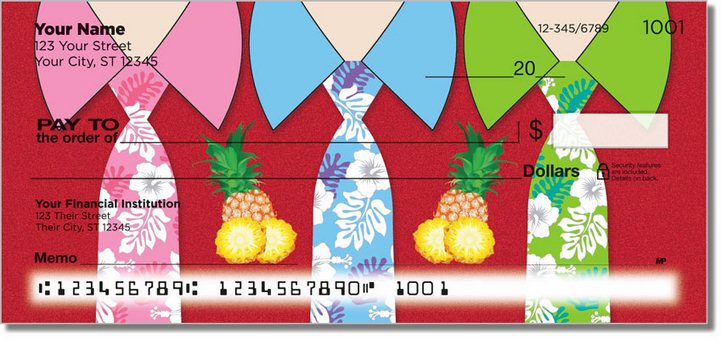 Crazy Necktie Personal Checks