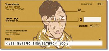 Picasso Portrait Personalized Checks