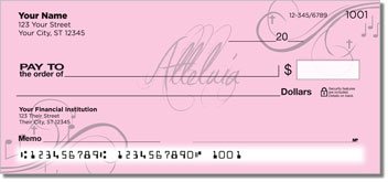 Popular Hymn Personalized Checks