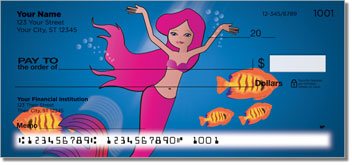 Mermaid Personalized Checks