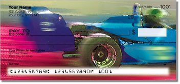 Car Racing Personalized Checks