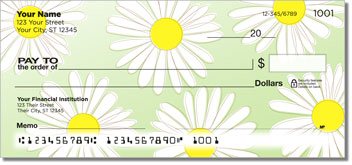 Daisy Design Personalized Checks