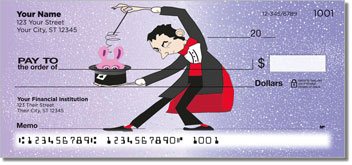 Magic Trick Personalized Checks