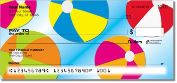 Fun on the Beach Personalized Checks