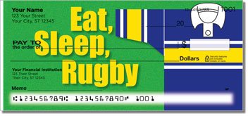 Rugby Personalized Checks