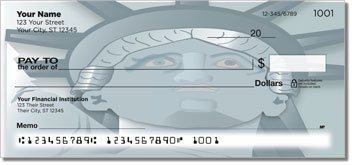 Uncle Sam and Friends Personalized Checks