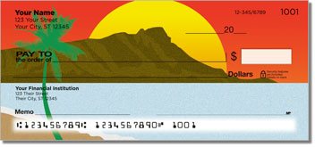 Hawaii Vacation Personalized Checks
