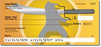 Ninja and Samurai Personalized Checks