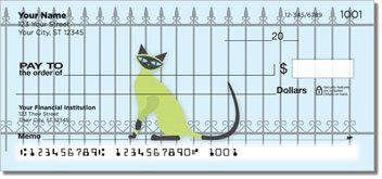 Siamese Cat Personalized Checks