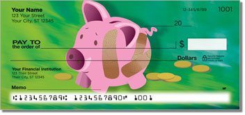 Piggy Bank Personalized Checks