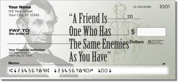 Abraham Lincoln Personalized Checks