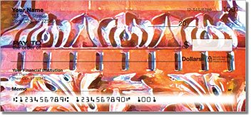 Carved Detail Personalized Checks