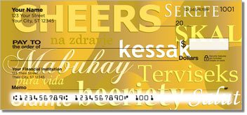 Foreign Language Personalized Checks