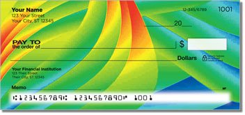 Colorful Energy Personalized Checks