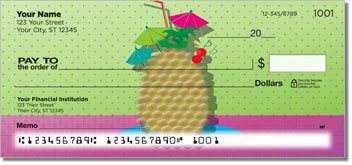 Drink Up Personalized Checks