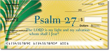 Psalms Personalized Checks