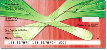 Green Veggie Personalized Checks