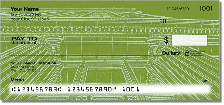 Artistic Architecture Personal Checks