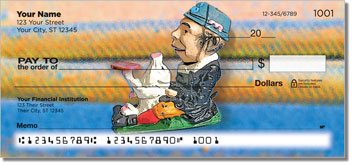 Antique Bank Personalized Checks