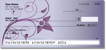 Swirling Vine Checks