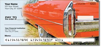 Red Ride Personalized Checks