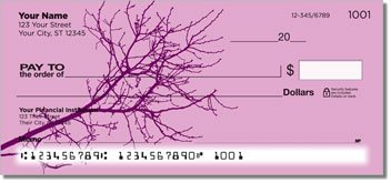 Winter Branch Personalized Checks